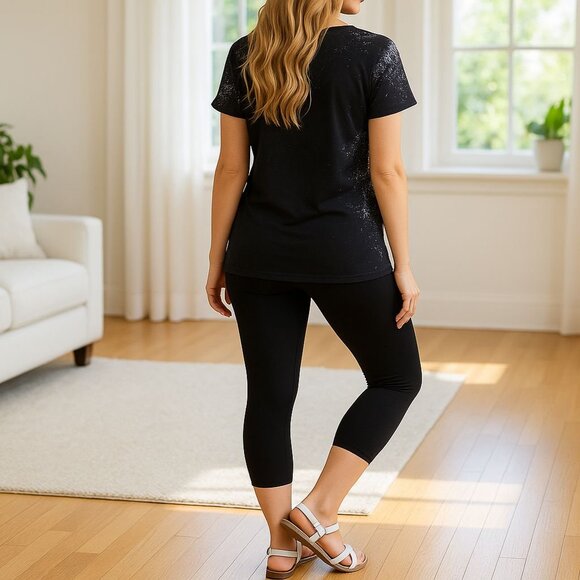 M/L/XL NEW Womens "MAMA" Print Graphic Tee Cheetah - Mom and Me Matching Shirts - Picture 3 of 8